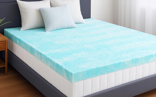 Queen Memory Foam Mattress Topper