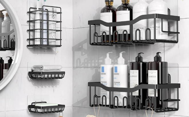 Shower Caddy 5 Piece Set