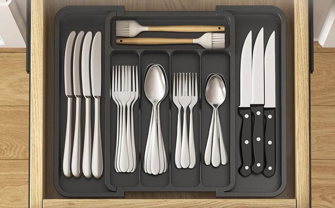Silverware Drawer Organizer Silverware Drawer Organizer
