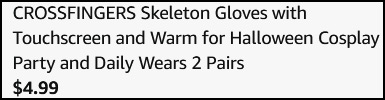 Skeleton Gloves 2 Pairs Checkout Page Skeleton Gloves 2 Pairs Checkout Page