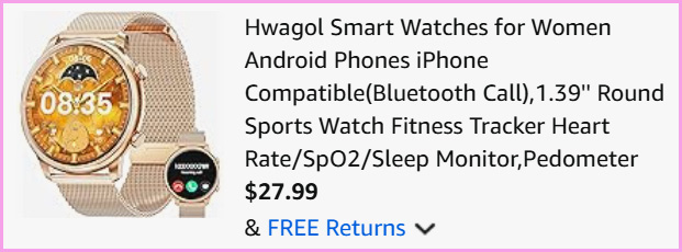 Smart Watch at Checkout Smart Watch at Checkout