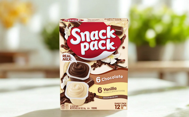 Snack Pack Chocolate and Vanilla Pudding Cups Snack Pack Chocolate and Vanilla Pudding Cups
