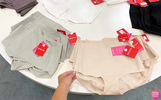 Spanx Panties on the Table Spanx Panties on the Table