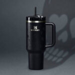 Stanley 40oz Stainless Steel H2 0 FlowState Quencher Tumbler with Sweetheart Skulls Pattern