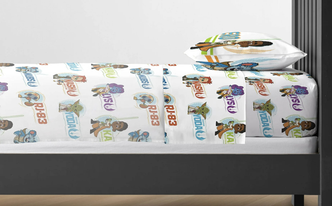 Star Wars Young Jedi Kids 3 Piece Twin Sheet Set