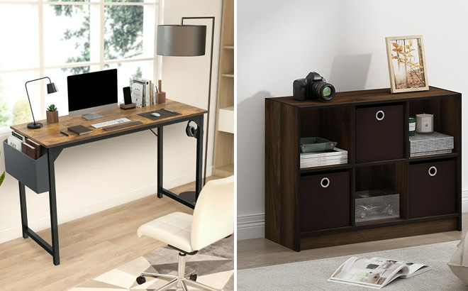 Sweetcrispy Computer Desk Small Office Desk Sweetcrispy Computer Desk Small Office Desk