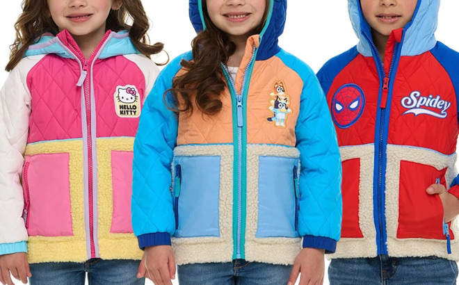 Toddler Character Fleece Jackets Toddler Character Fleece Jackets