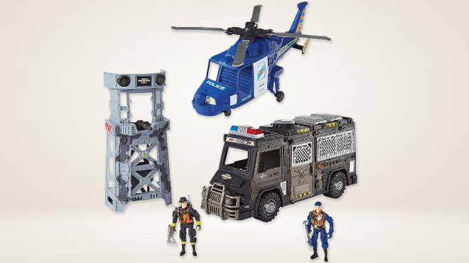 True Heroes Special Weapons and Tactics Police Playset