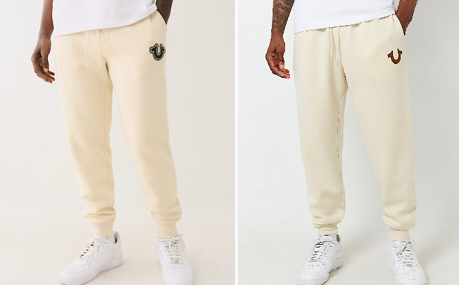 True Religion Mens Logo Joggers