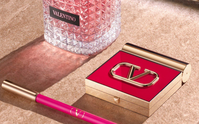 Valentino Perfume and Makeup