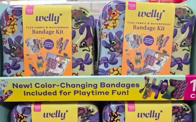 Welly Assorted Color Changing Bandage Kit