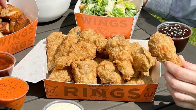 Wings and Rings Chicken Wings