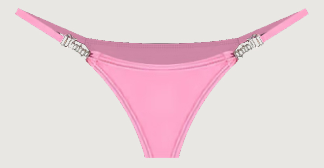 Womens Juicy Couture Terry Jewel Swim Bikini Bottoms