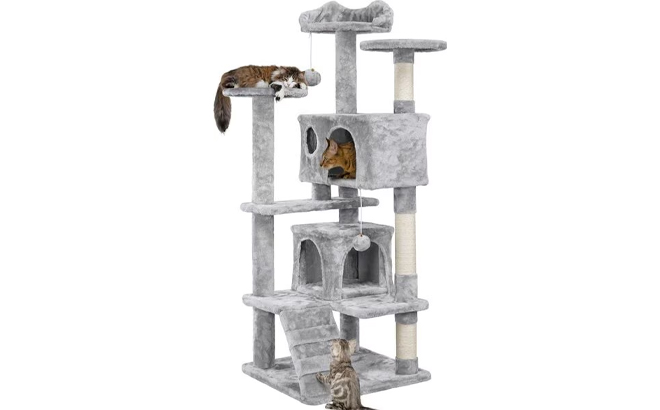 Yaheetech Cat Scratching Tree
