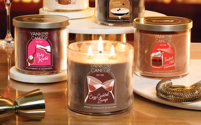 Yankee Candle Cocktail Lounge Collection