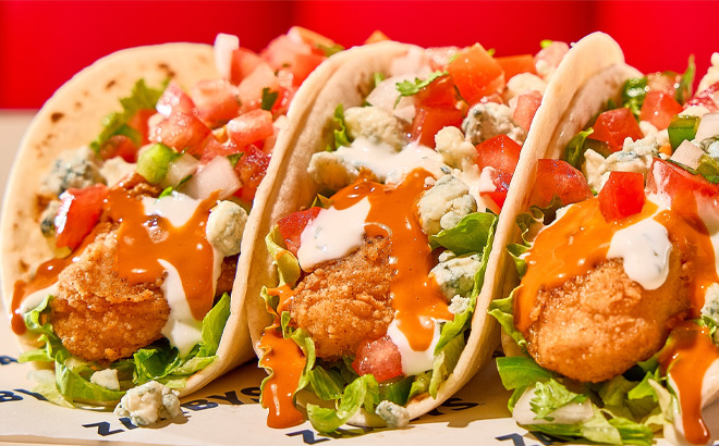 Zaxbys Chicken Finger Tacos