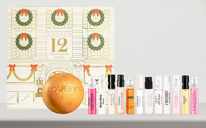 12 Days of Scent For Her Advent Calendar Fragrance 13 Piece Set 12 Days of Scent For Her Advent Calendar Fragrance 13 Piece Set