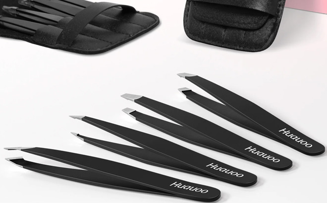 4 Piece Tweezers Set 4 Piece Tweezers Set