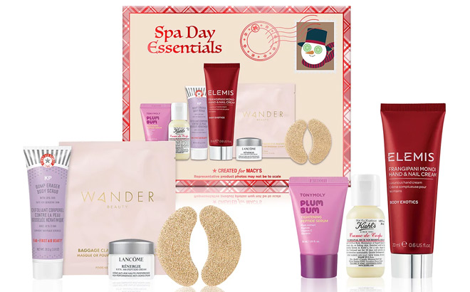 6 Piece Spa Day Essentials Set