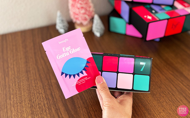 A Person Holding Makeup A Person Holding Makeup