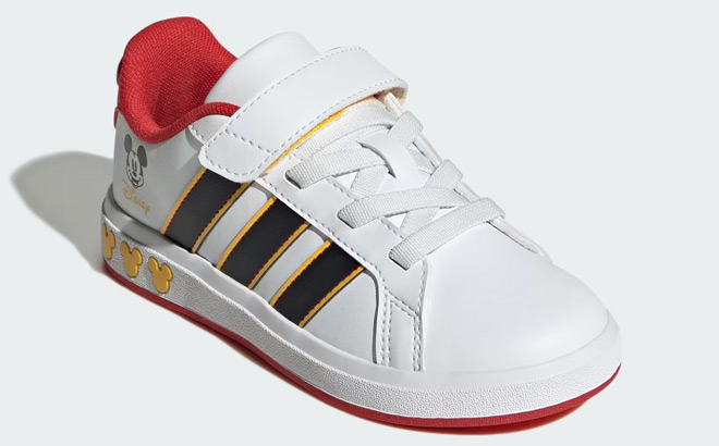 Adidas Disney Mickey Mouse Grand Court Kids Shoe Adidas Disney Mickey Mouse Grand Court Kids Shoe