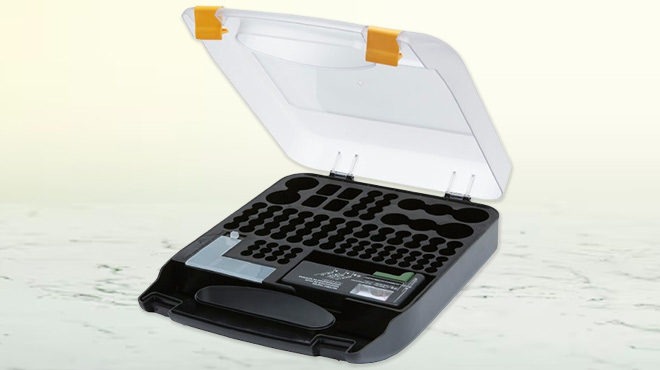 Amazon Basics Battery Organizer with Tester