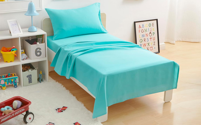 Amazon Basics Kids 3 Piece Sheet Set