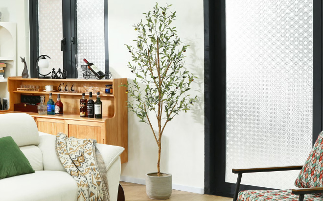 Artificial Olive Plants