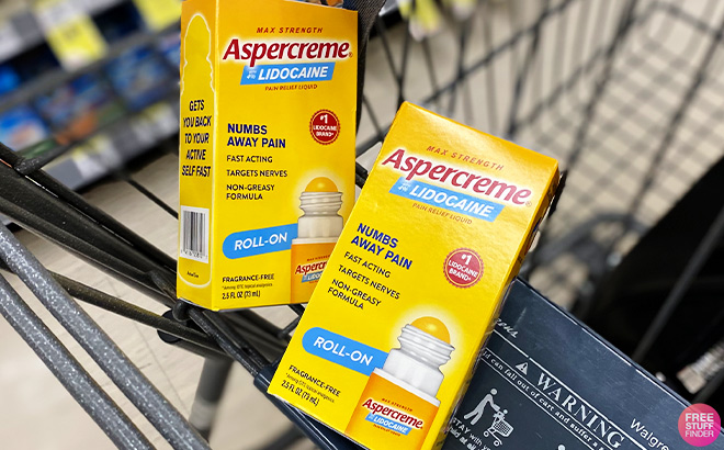 Aspercreme Odor Free Max Strength Lidocaine Pain Relief in the Cart Aspercreme Odor Free Max Strength Lidocaine Pain Relief in the Cart