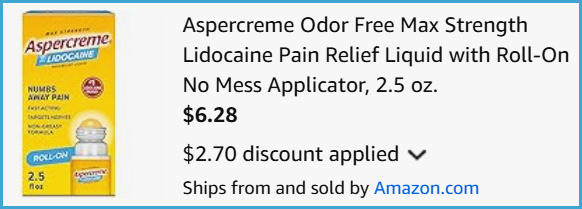 Aspercreme Pain Relief Roll On at Checkout Aspercreme Pain Relief Roll On at Checkout