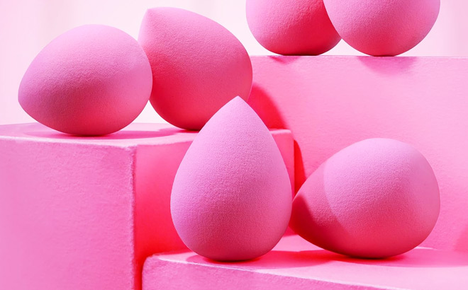 BEAKEY Super Soft Makeup Sponge Set of 6