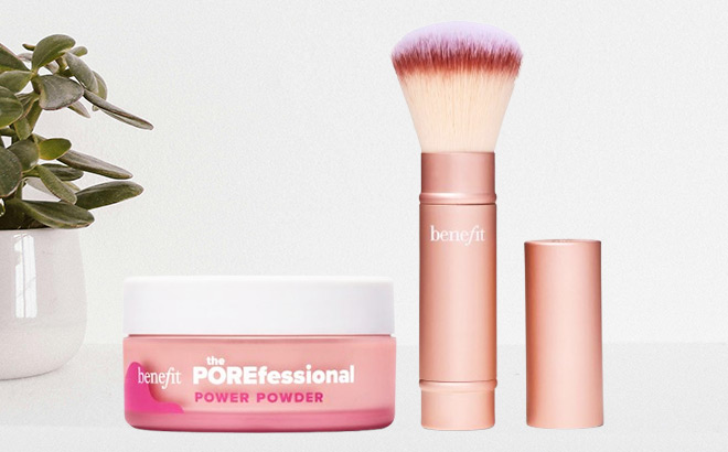 Benefit Cosmetics POREfessional Blurring Powder Brush Set