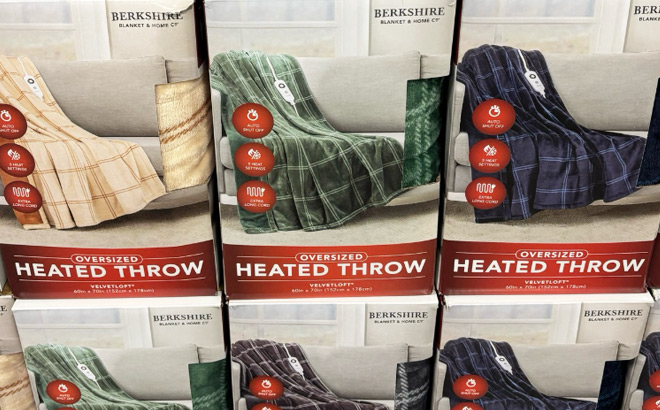 Berkshire Heated Oversized Throws