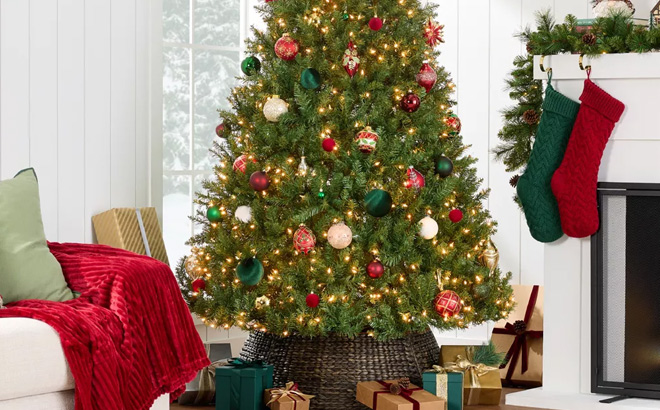Best Choice Products 4 5 Foot Pre Lit Christmas Tree