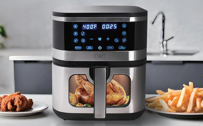 COOK WITH COLOR Digital Air Fryer 8 5 Quart Air Fryer COOK WITH COLOR Digital Air Fryer 8 5 Quart Air Fryer