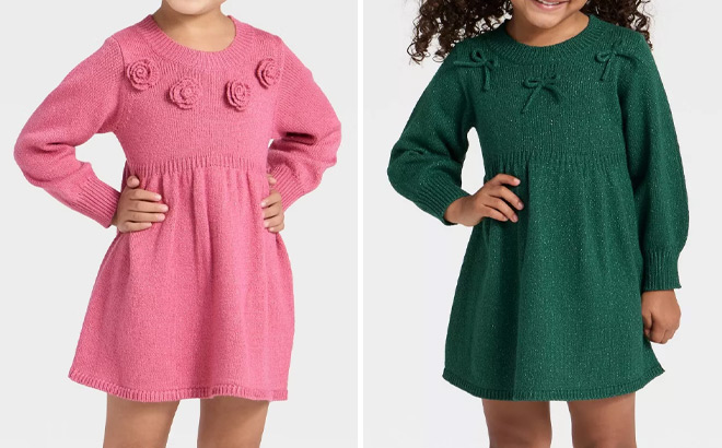 Cat & Jack Toddler Sweater Dress Cat & Jack Toddler Sweater Dress