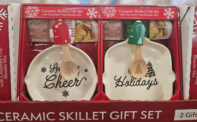 Ceramic Skillet Gift Set