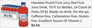 Checkout page of Hawaiian Punch Fruit Juice Drink 24 Pack Checkout page of Hawaiian Punch Fruit Juice Drink 24 Pack