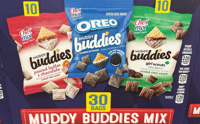 Chex Mix Muddy Buddies Mix 30 Pack Chex Mix Muddy Buddies Mix 30 Pack