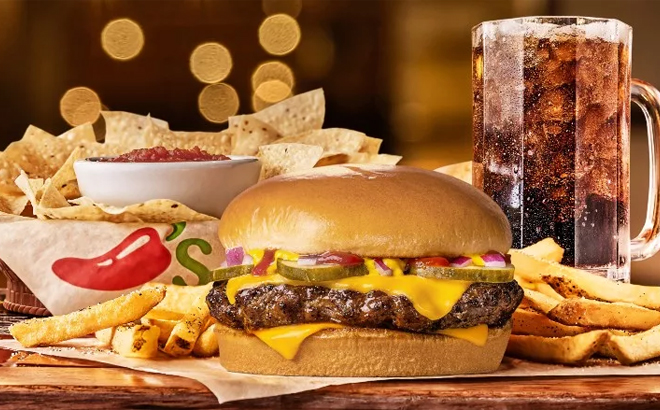 Chillis 3 For Me Menu