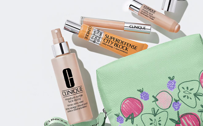 Clinique 5 Piece Sunny Day Staples Skin Care Makeup Set Clinique 5 Piece Sunny Day Staples Skin Care Makeup Set