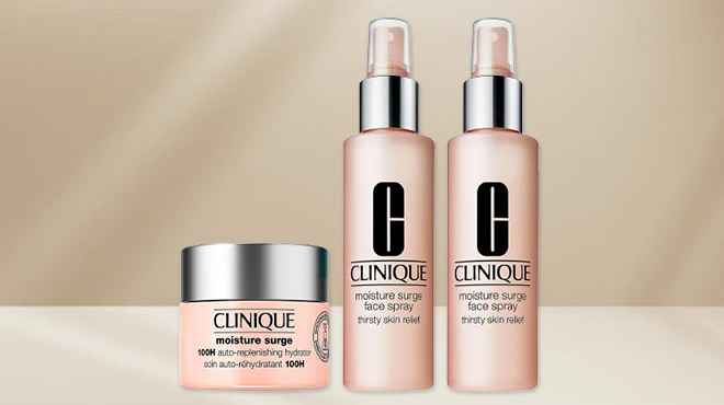 Clinique Moisture Surge Glow on the Go Kit Clinique Moisture Surge Glow on the Go Kit