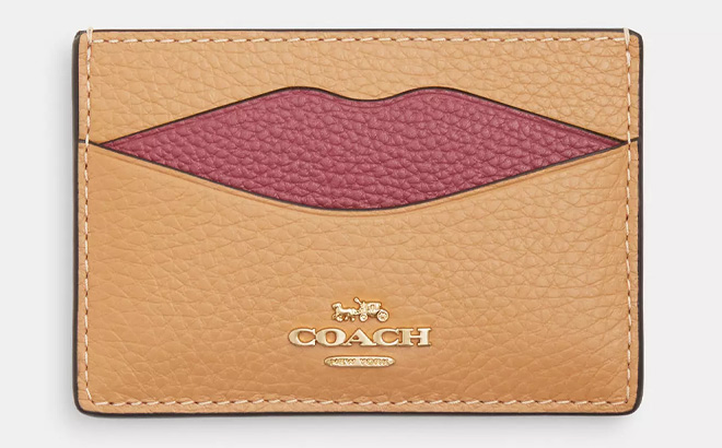 Coach Outlet Lip Card Case Coach Outlet Lip Card Case