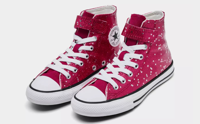 Converse Chuck Taylor All Star Glitter High Top Girls Shoes Converse Chuck Taylor All Star Glitter High Top Girls Shoes