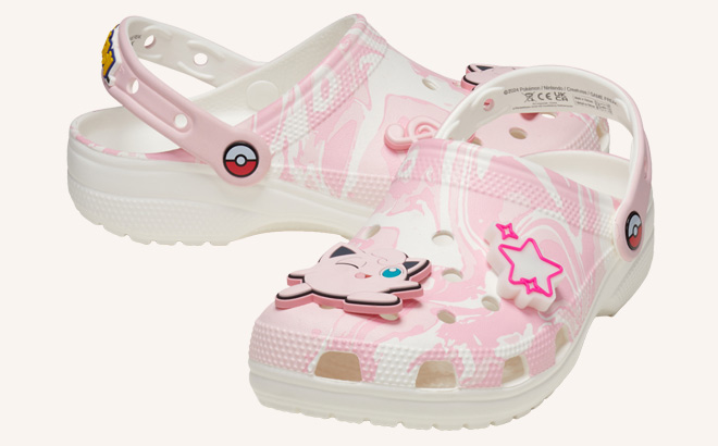 Crocs Pokemon Jigglypuff Classic Clogs