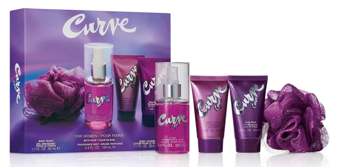 Curve Crush for Women Perfume Fragrance Set 4 Piece Set Curve Crush for Women Perfume Fragrance Set 4 Piece Set
