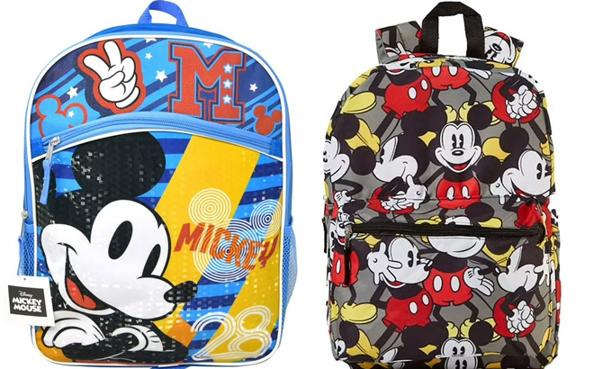 Disney Mickey Mouse Large Backpack