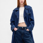 GAP Denim Trench Coat