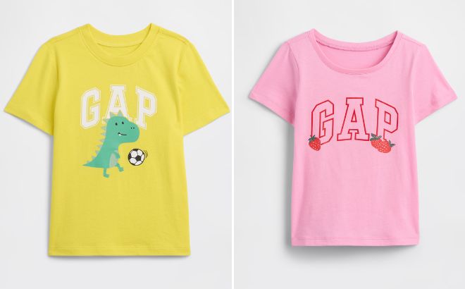 GAP Factory babyGap Graphic T Shirt and Logo T Shirt