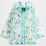 GAP Factory babyGap x Disney Mickey Mouse Rain Jacket on Light Gray Background